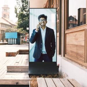 Backlit promotional posters