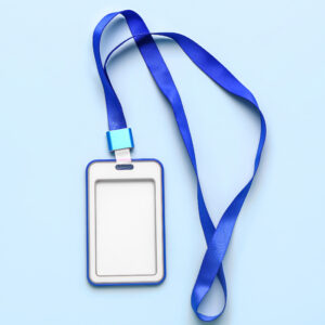 Badge holder lanyards