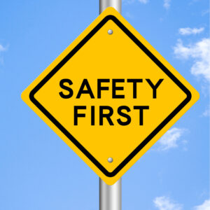 Compliant safety signs