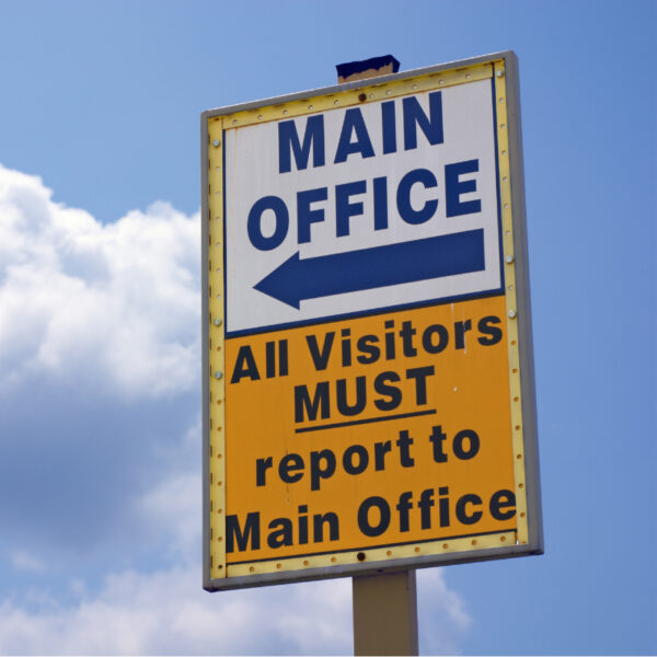 Directional signs for offices