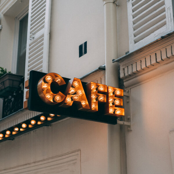 Indoor backlit signage