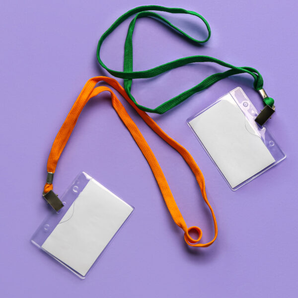 Visitor ID badges